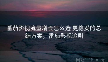 番茄影视流量增长怎么选 更稳妥的总结方案，番茄影视追剧