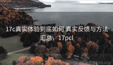 17c真实体验到底如何 真实反馈与方法汇总，17pcl