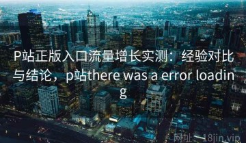 P站正版入口流量增长实测：经验对比与结论，p站there was a error loading