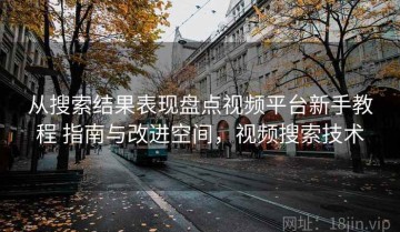 从搜索结果表现盘点视频平台新手教程 指南与改进空间，视频搜索技术