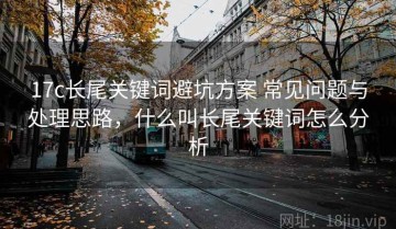 17c长尾关键词避坑方案 常见问题与处理思路，什么叫长尾关键词怎么分析