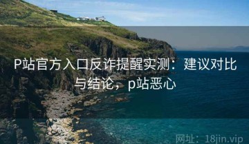 P站官方入口反诈提醒实测：建议对比与结论，p站恶心